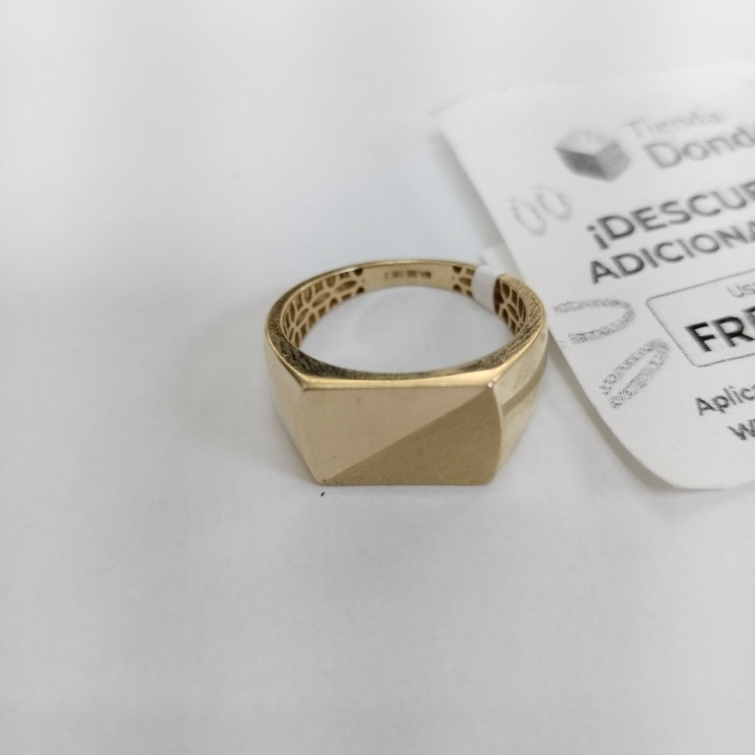 ANILLOS CABALLERO ORO 14K 3.6 (NUEVO)