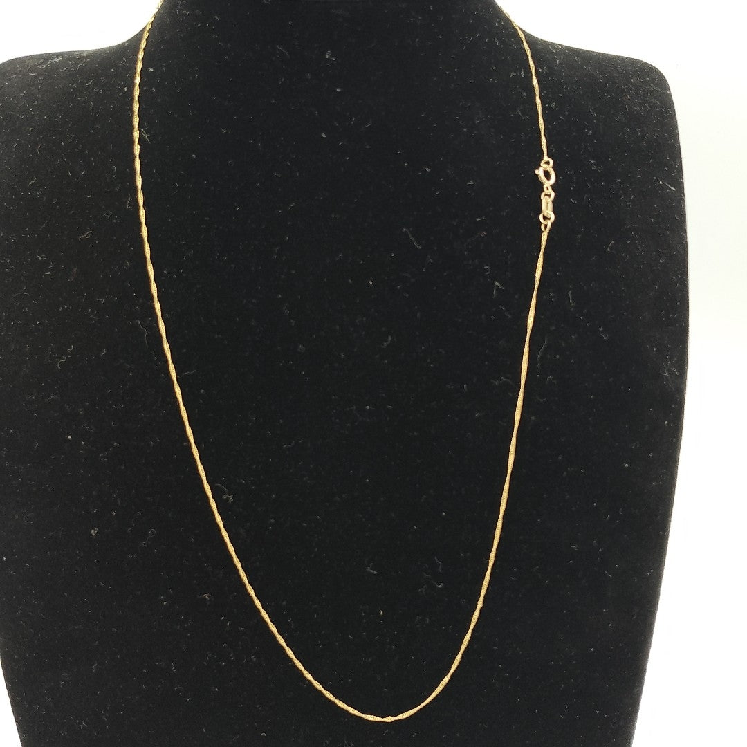 CADENA ORO 10 K 0,80 GRMS (SEMINUEVO)