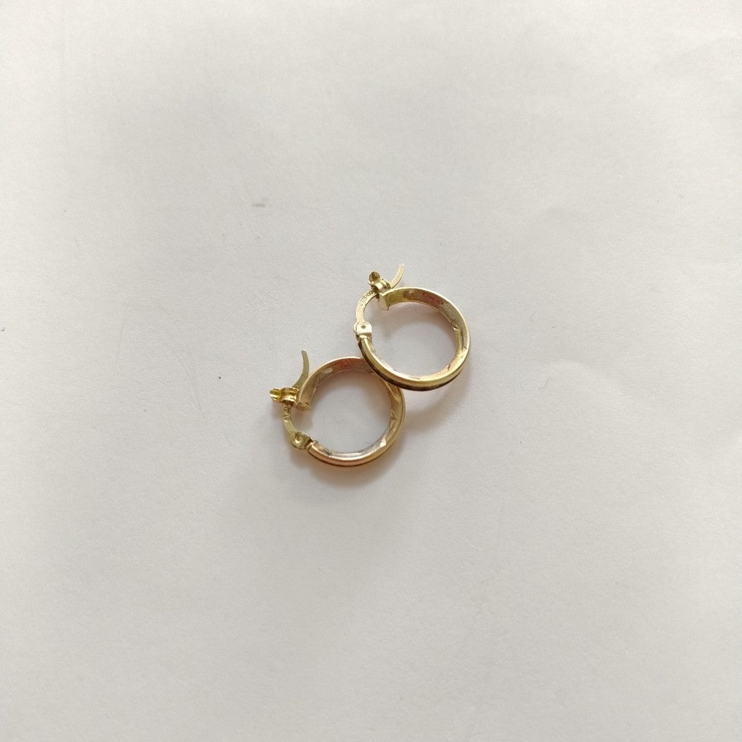 ARRACADAS PAR ORO 10 K 2 GRMS (SEMINUEVO)