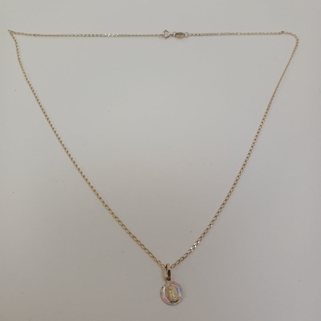 CADENA, DIJE ORO 10 K 1.5 GRMS (SEMINUEVO)
