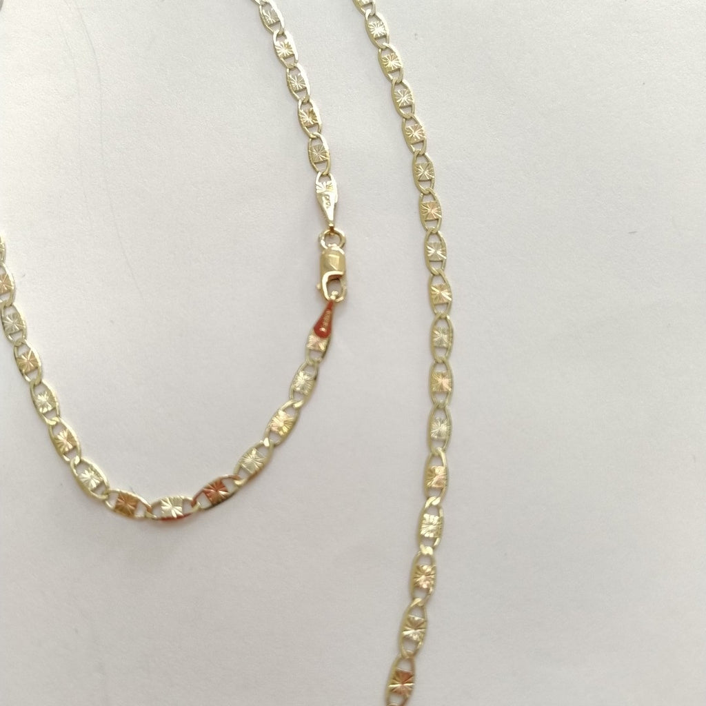 CADENA ORO COMBINADO 10 K 4.7 GRMS (SEMINUEVO)