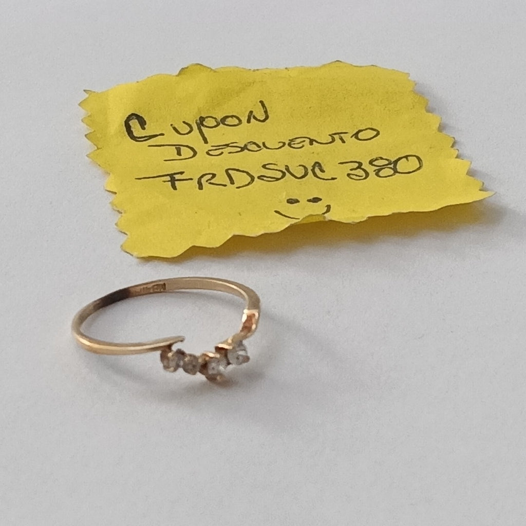 ANILLO ORO 14 K 1.2 GRMS (SEMINUEVO)