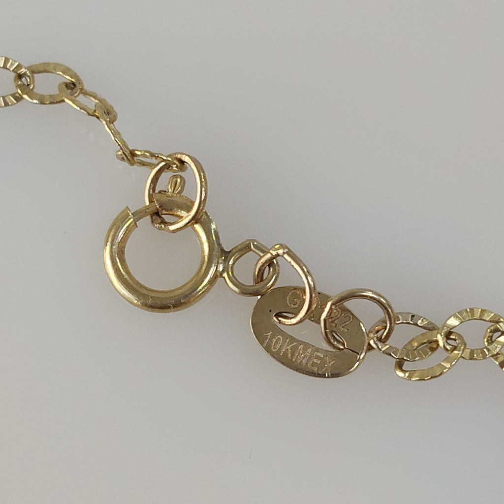 PULSERA ORO,ORO COMBINADO 10 K 2,10 GRMS (SEMINUEVO)