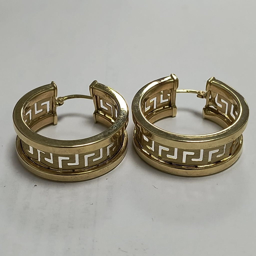 ARRACADAS PAR ORO 14 K 12,40 GRMS (SEMINUEVO)