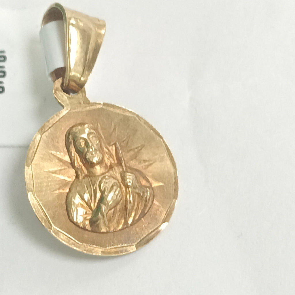 MEDALLA RELIGIOSA ORO 14 K 1.4 GRMS (SEMINUEVO)