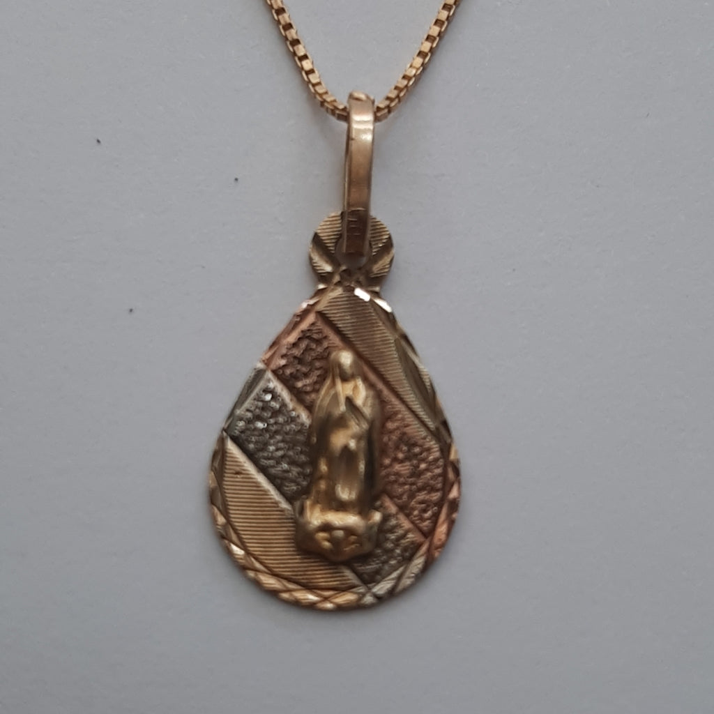 CADENA, DIJE ORO 10 K 1.7 GRMS (SEMINUEVO)