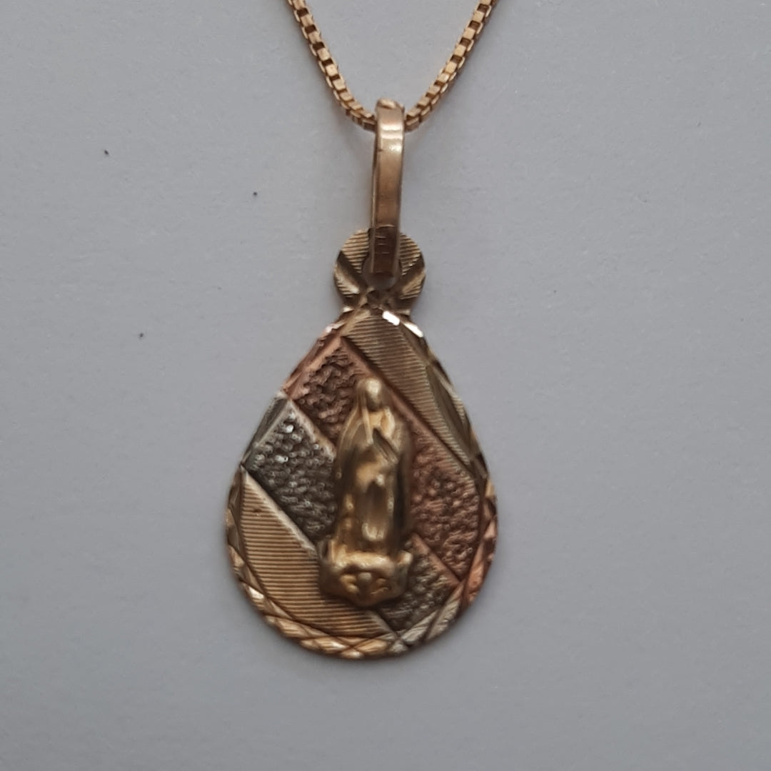 CADENA, DIJE ORO 10 K 1.7 GRMS (SEMINUEVO)