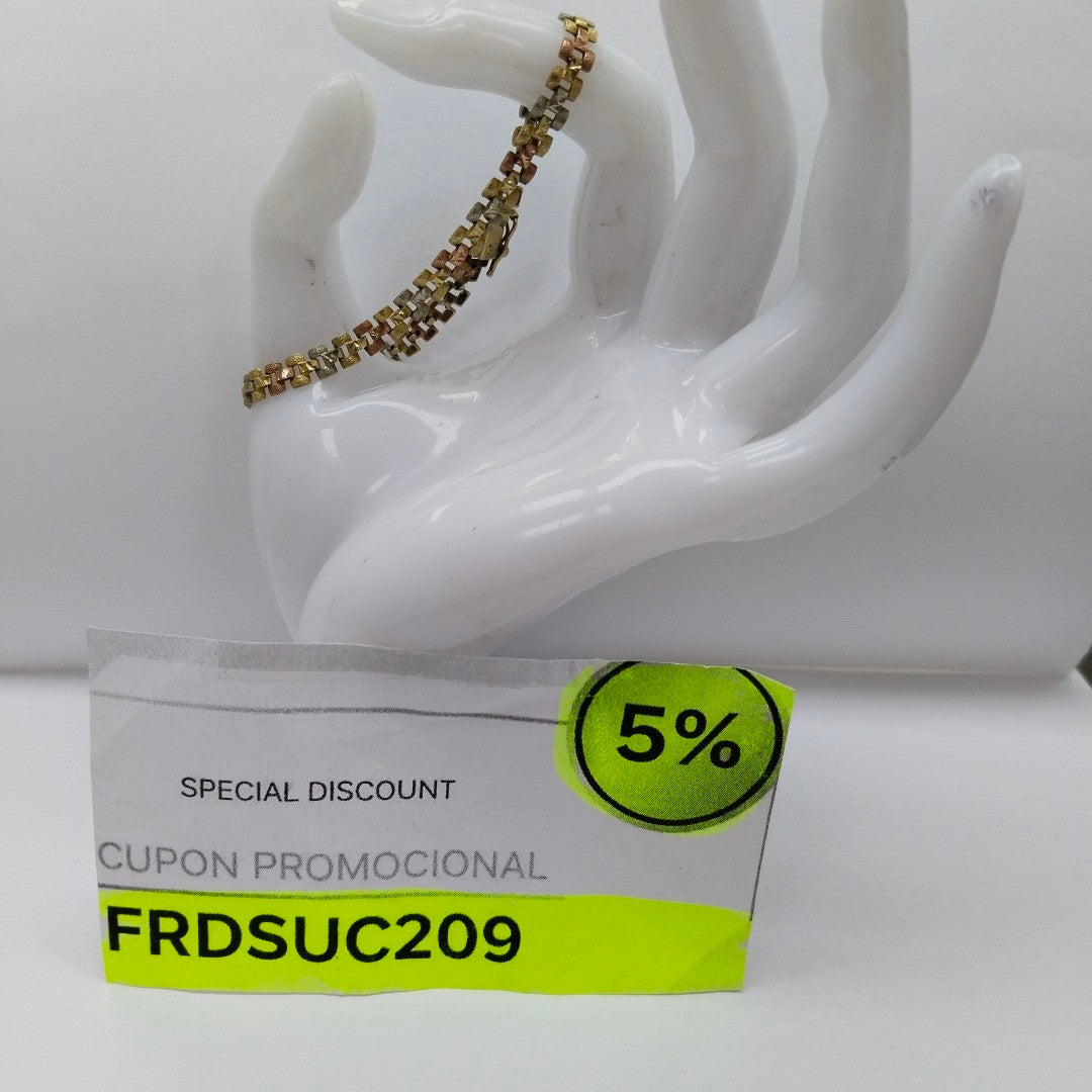 PULSERA ORO 10 K 5.2 GRMS (SEMINUEVO)
