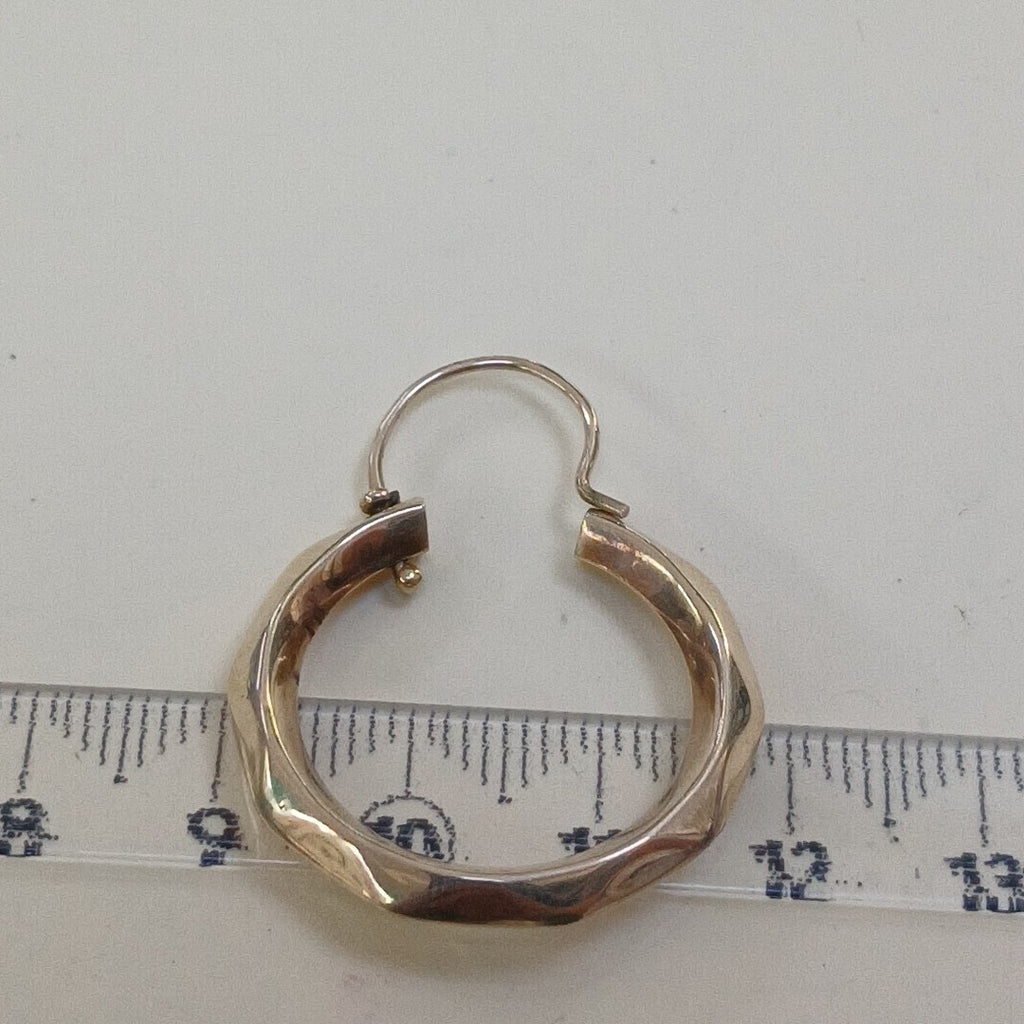 ARRACADAS PAR ORO 10 K 3 GRMS (SEMINUEVO)