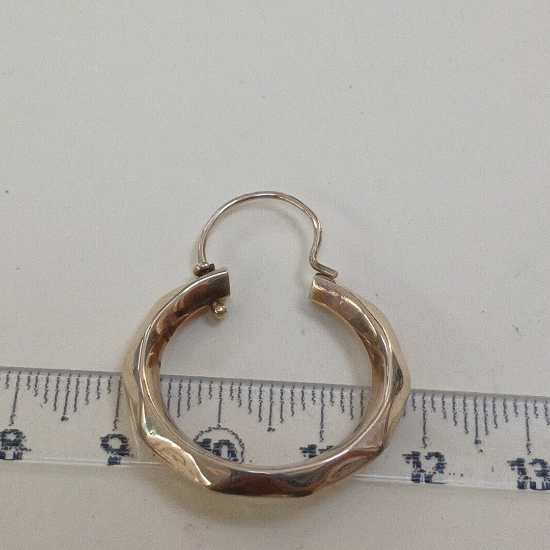 ARRACADAS PAR ORO 10 K 3 GRMS (SEMINUEVO)