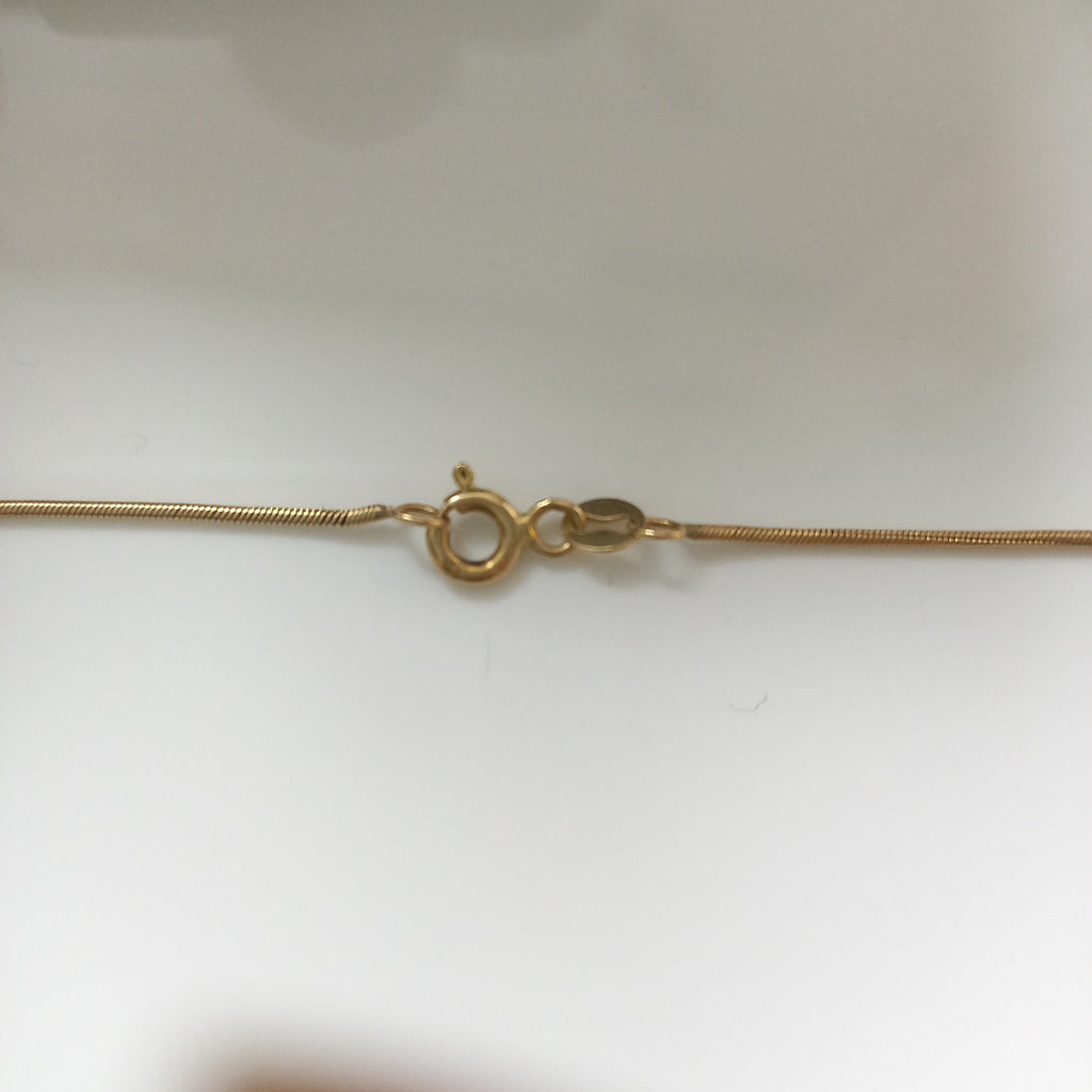 GARGANTILLA ORO 14 K 2.9 GRMS (SEMINUEVO)