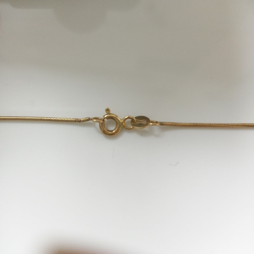 GARGANTILLA ORO 14 K 2.9 GRMS (SEMINUEVO)
