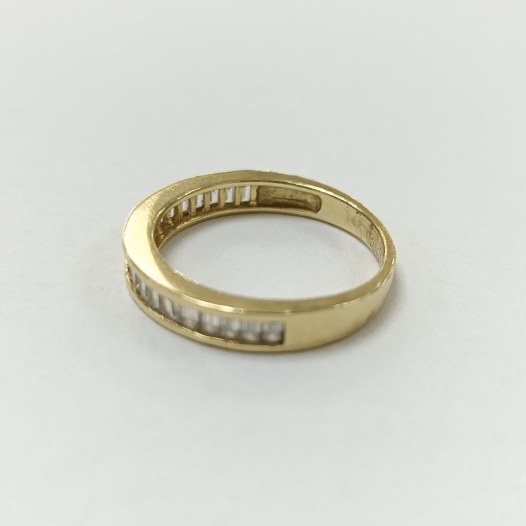 ANILLO ORO 14 K 2,50 GRMS (SEMINUEVO)