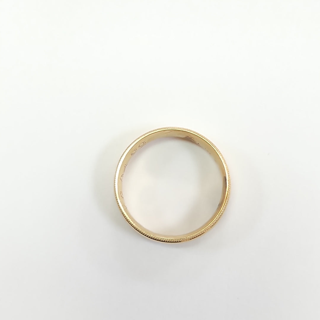 ARGOLLA ORO 14 K 4 GRMS (SEMINUEVO)