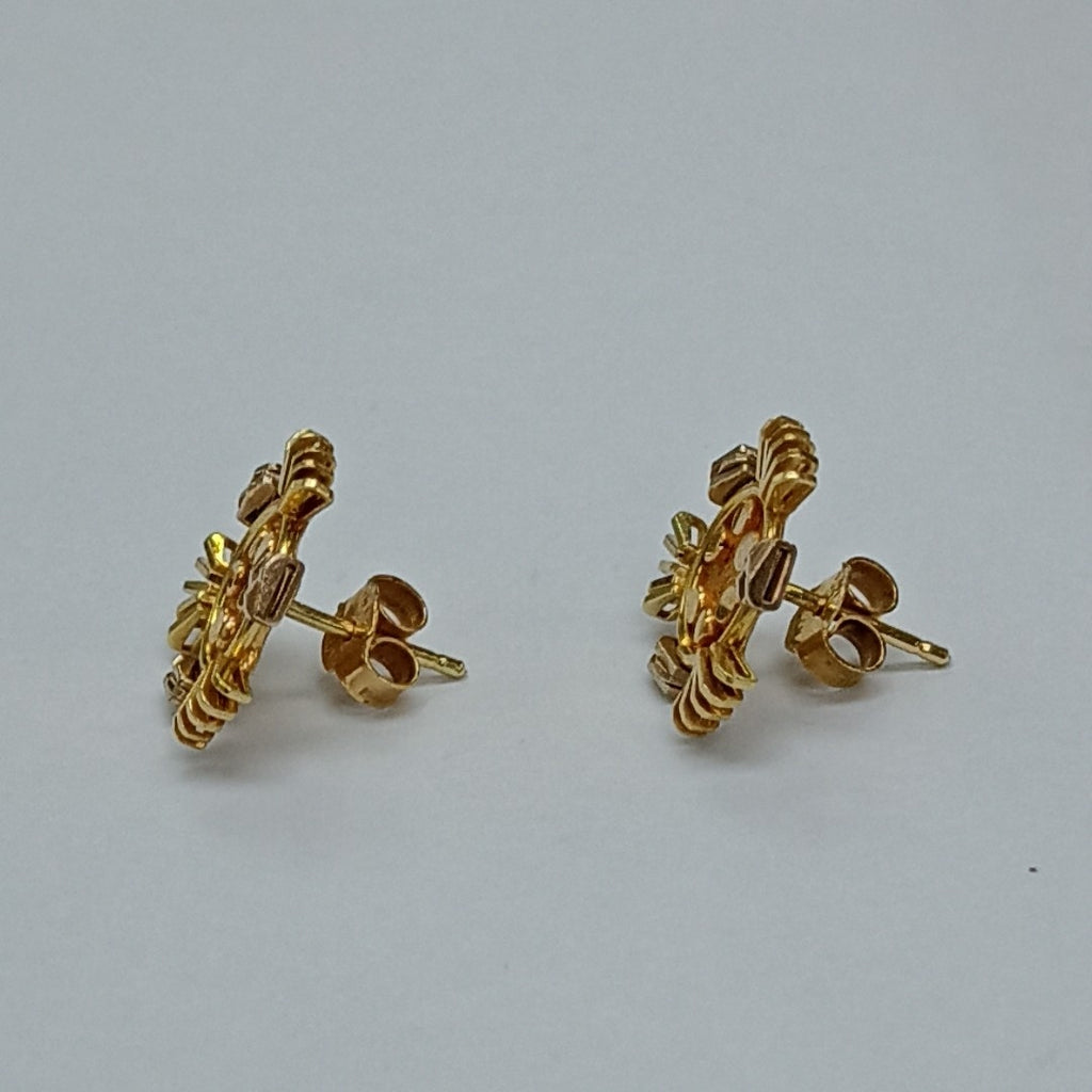 BROQUELES PAR ORO 14 K 2.7 GRMS (SEMINUEVO)