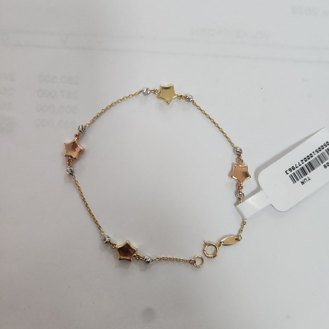PULSERAS DAMA ORO 14K 1.6 (NUEVO)