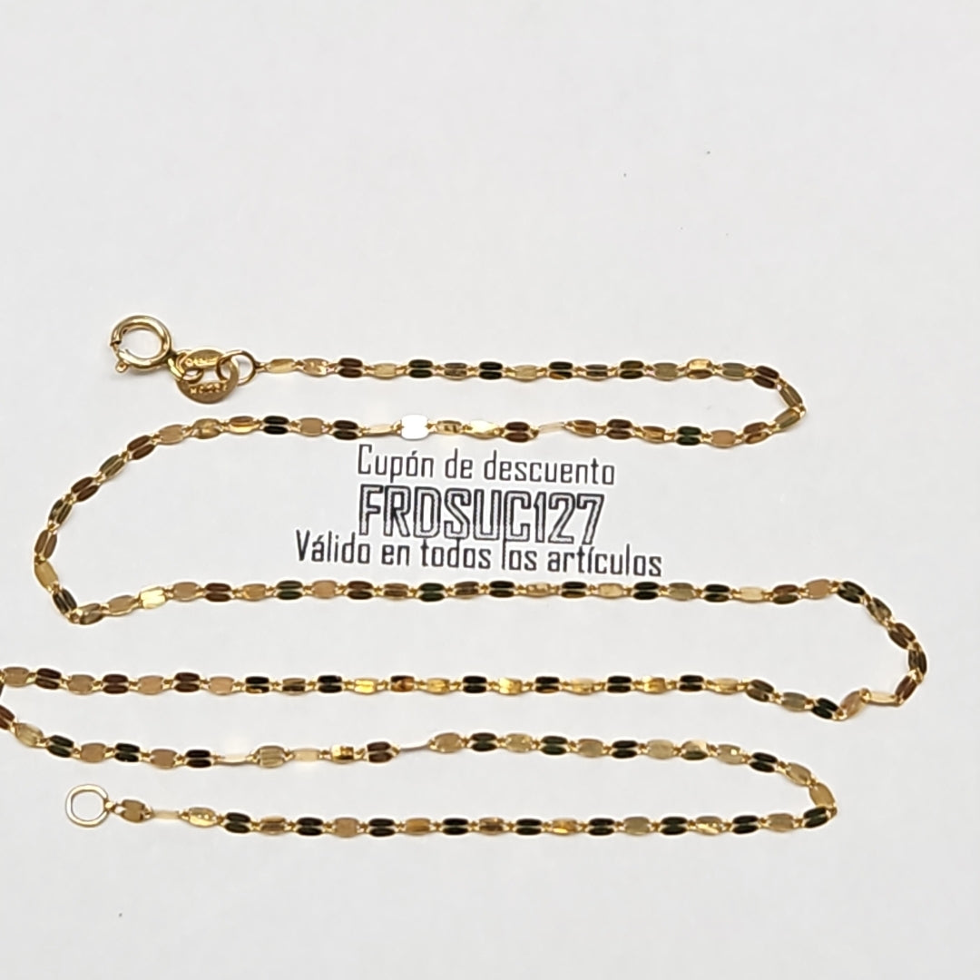 GARGANTILLA ORO 14 K 0.9 GRMS (SEMINUEVO)