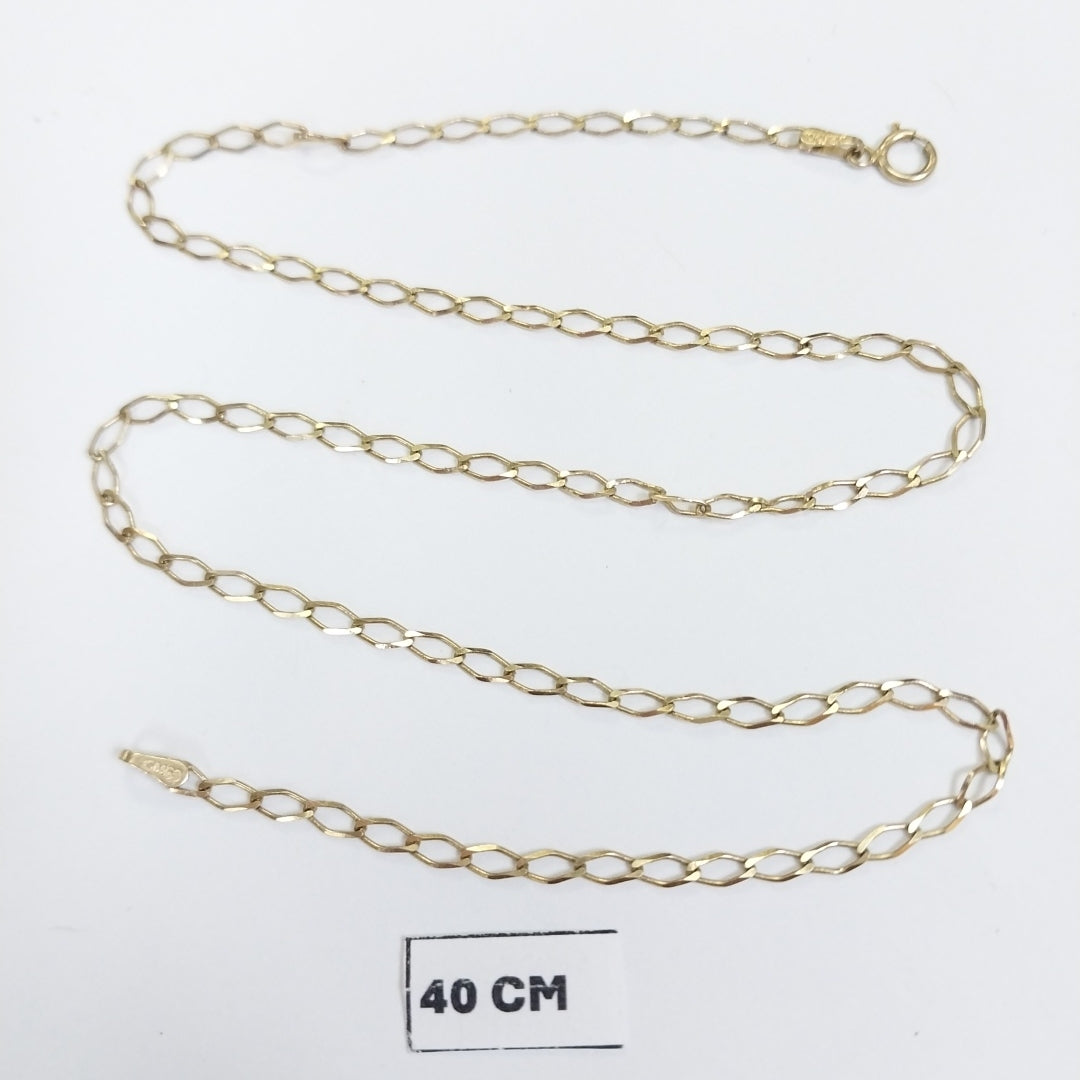 CADENA ORO 10 K 2,10 GRMS (SEMINUEVO)