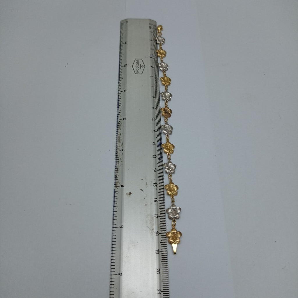 PULSERA ORO,RODIADO 10 K 3,10 GRMS (SEMINUEVO)