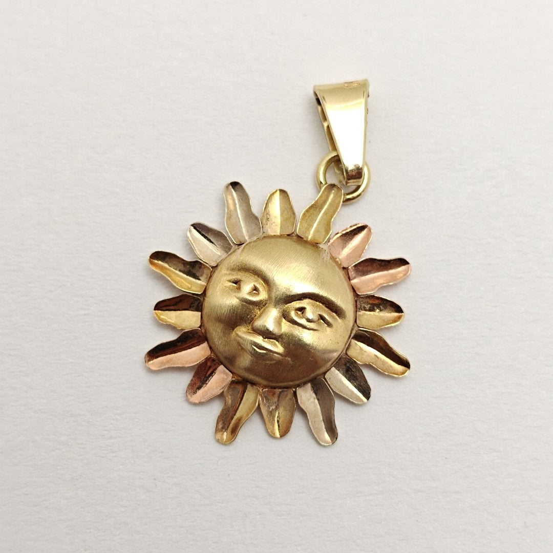 DIJE ORO COMBINADO 14 K 1,30 GRMS (SEMINUEVO)