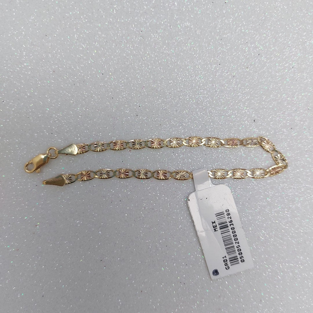 PULSERA GUCHI 14K 16 CM 2.7 GR (NUEVO)