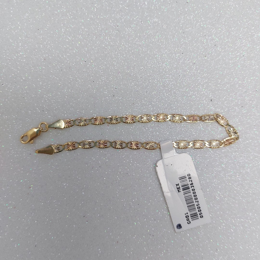 PULSERA GUCHI 14K 16 CM 2.7 GR (NUEVO)