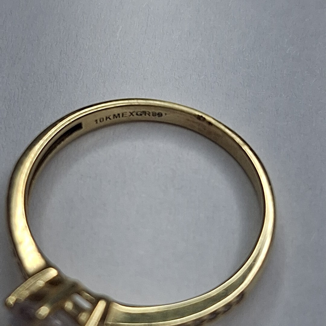 SOLITARIO ORO 10 K 1.8 GRMS (SEMINUEVO)