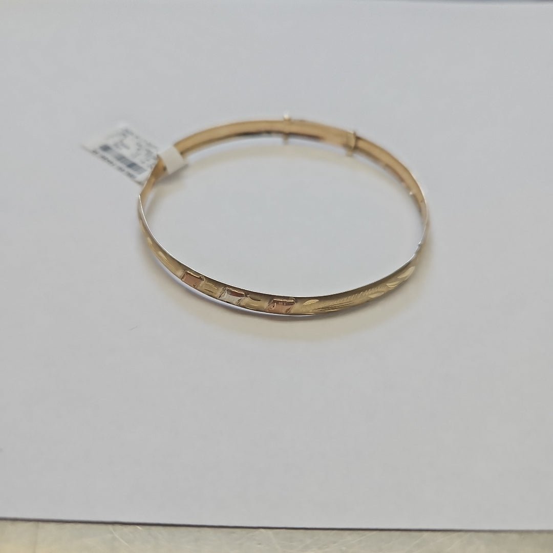 PULSERA RIGIDA ORO 8 K 4.7 GRMS (SEMINUEVO)