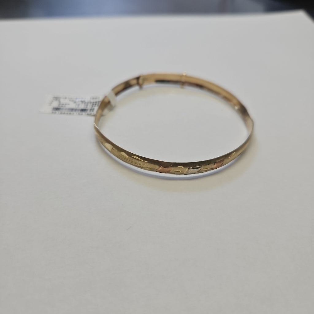 PULSERA RIGIDA ORO 8 K 4.7 GRMS (SEMINUEVO)