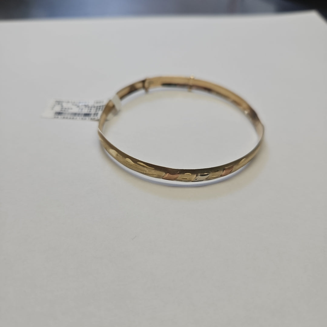 PULSERA RIGIDA ORO 8 K 4.7 GRMS (SEMINUEVO)