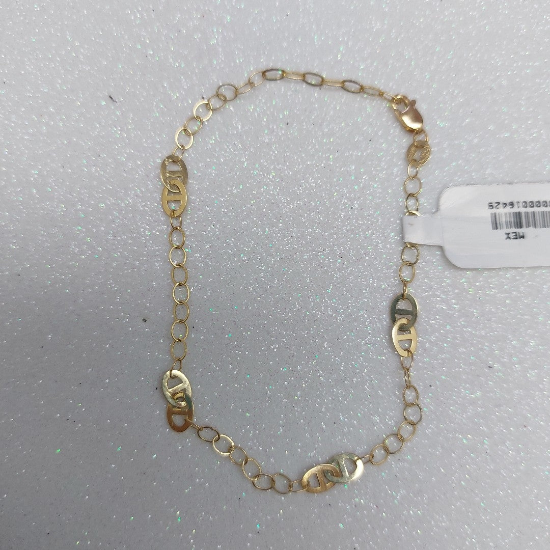 PULSERA ESPECIAL 14K 21 CM 1.9 GR (NUEVO)