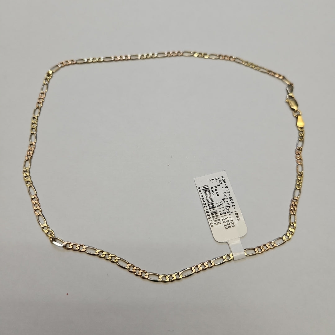 CADENA ORO COMBINADO 14 K 6,50 GRMS (SEMINUEVO)