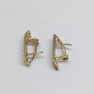 ARETES PAR ORO 14 K 4,80 GRMS (SEMINUEVO)
