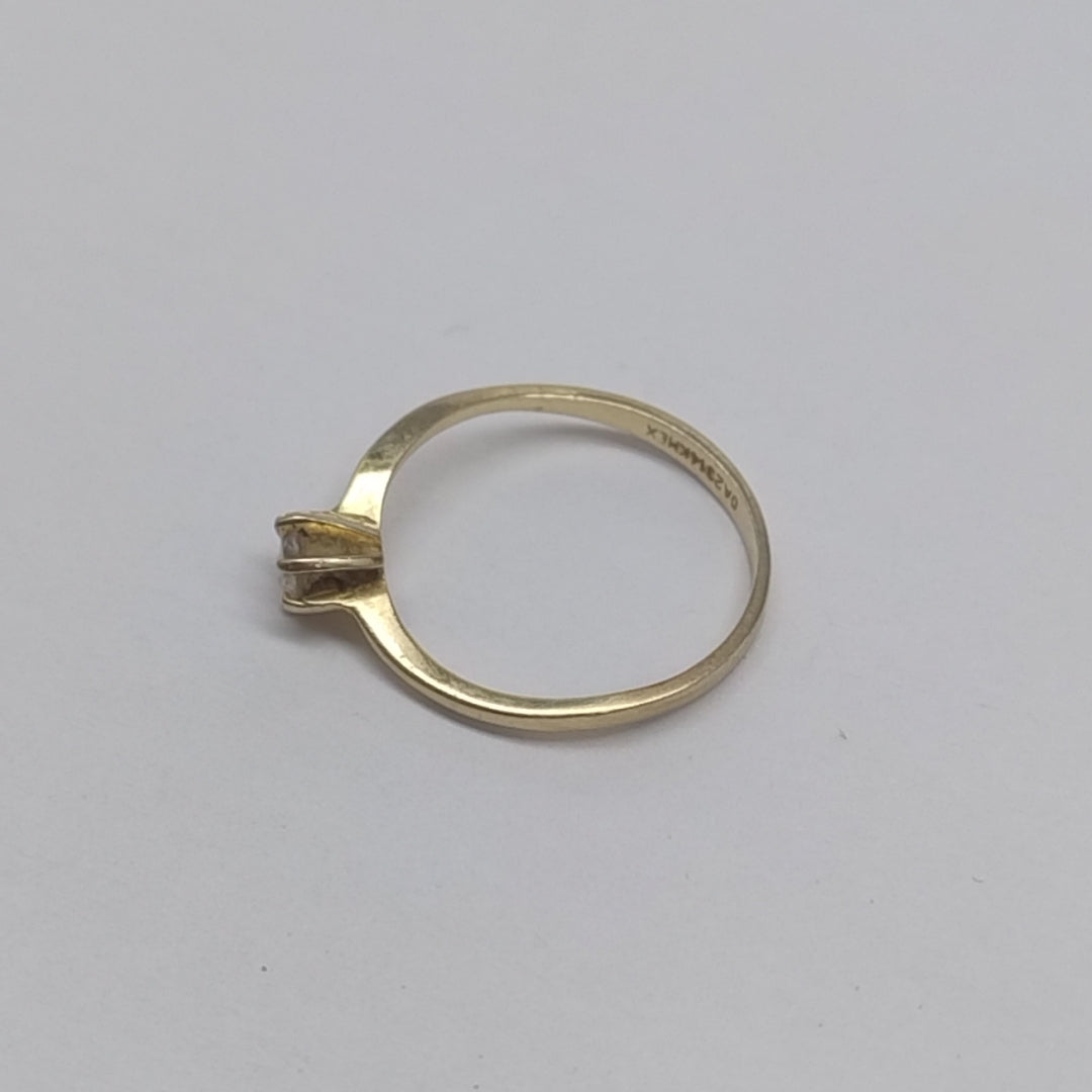 ANILLITO ORO 14 K 1.5 GRMS (SEMINUEVO)