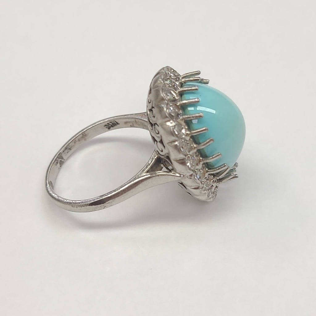 ANILLITO ORO BLANCO 14 K 9,50 GRMS (SEMINUEVO)