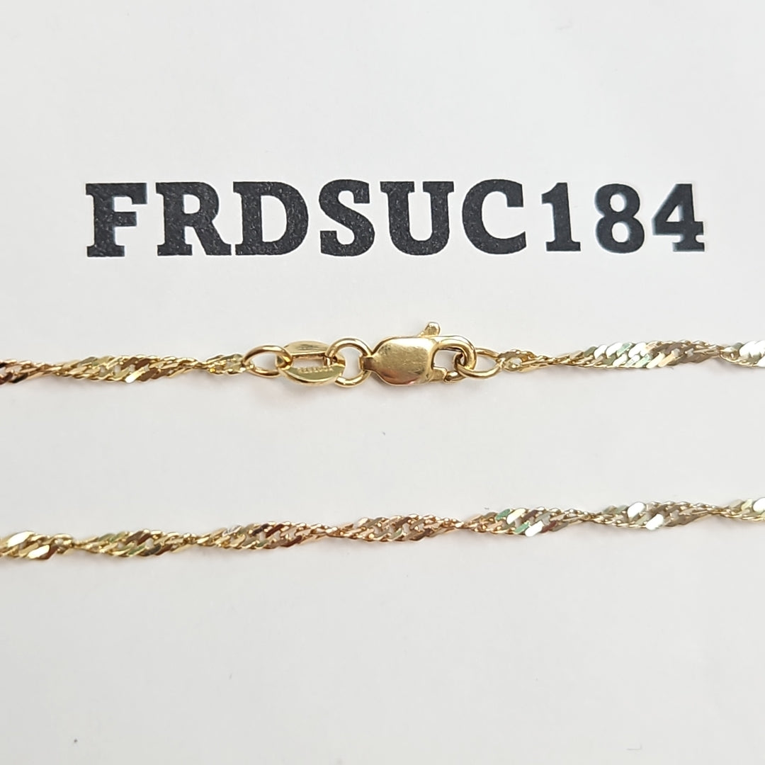 CADENA ORO 14 K 3,90 GRMS (SEMINUEVO)