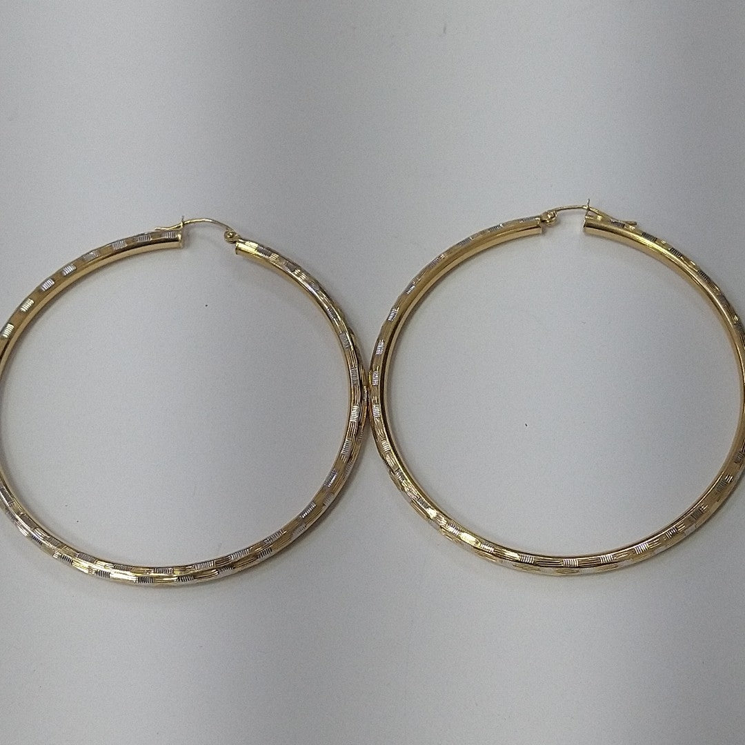 ARRACADAS PAR ORO 14 K 4.9 GRMS (SEMINUEVO)