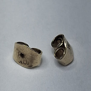 BROQUELES PAR ORO,RODIADO 10 K 1,70 GRMS (SEMINUEVO)