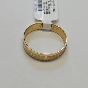 ARGOLLA ORO 10 K 2.7 GRMS (SEMINUEVO)