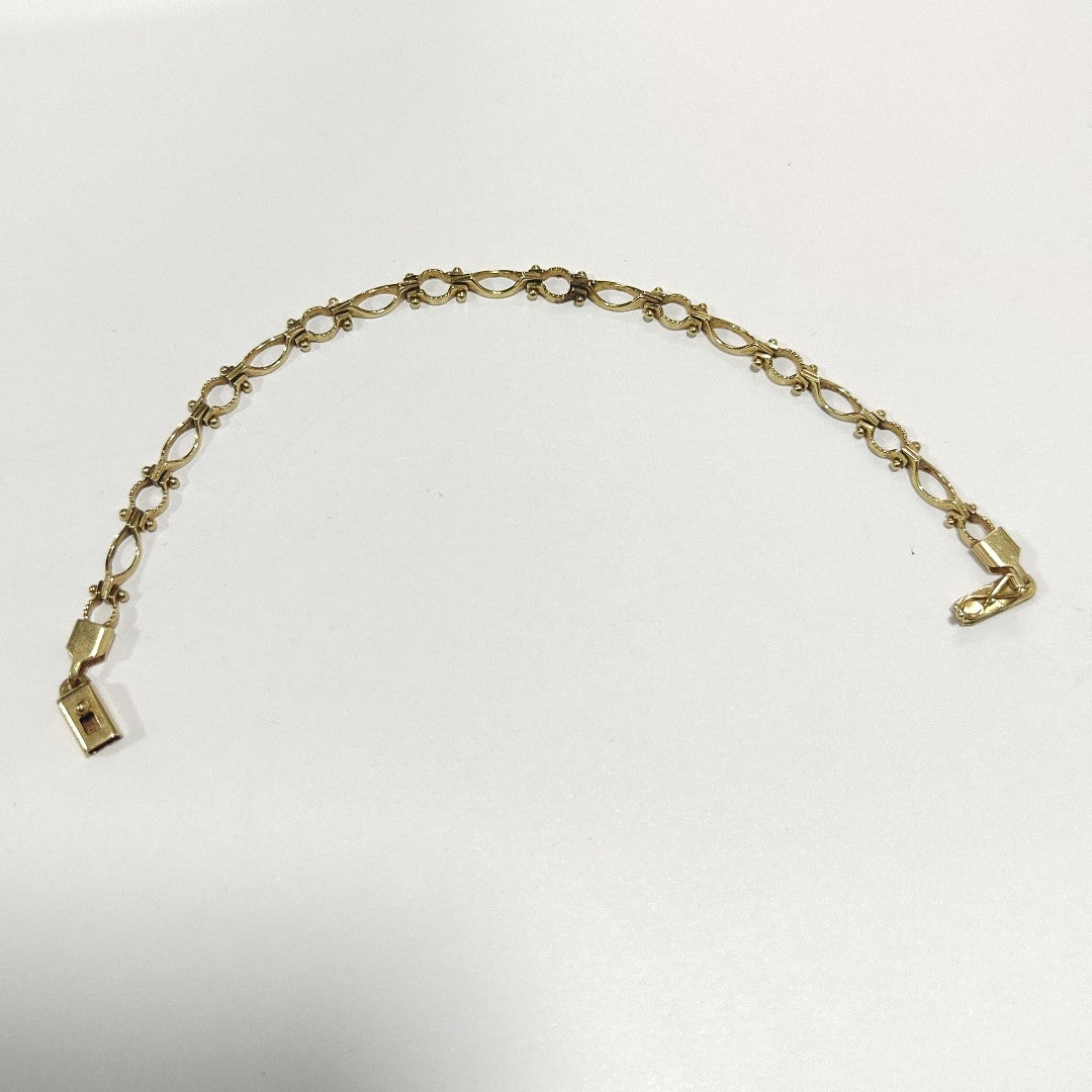 PULSERA ORO 14 K 7.2 GRMS (SEMINUEVO)