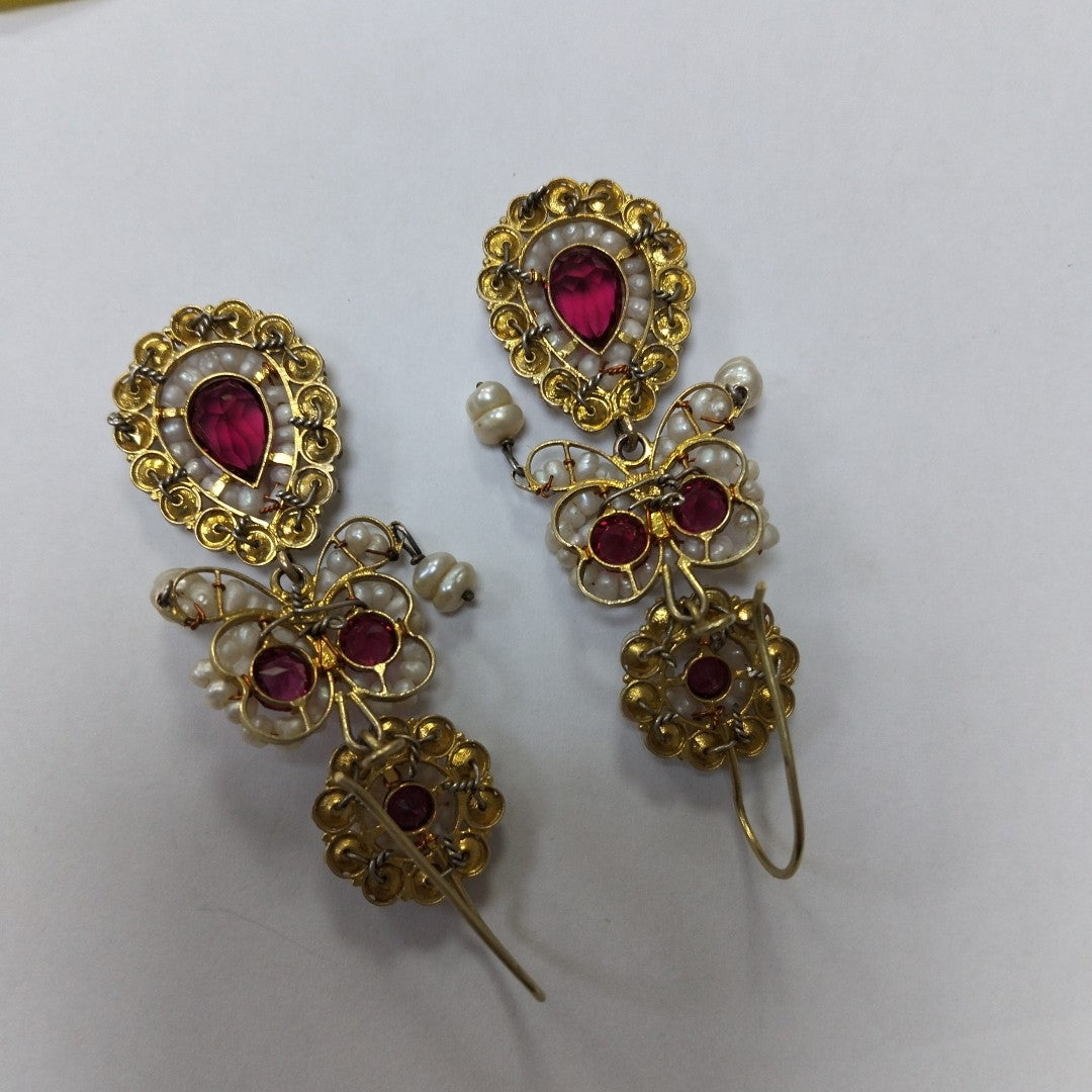 ARETES PAR ORO 10 K 14.6 GRMS (SEMINUEVO)
