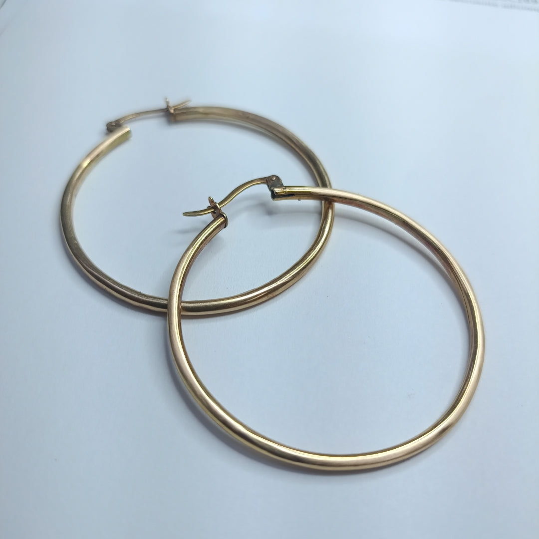 ARRACADAS PAR ORO 10 K 5,60 GRMS (SEMINUEVO)