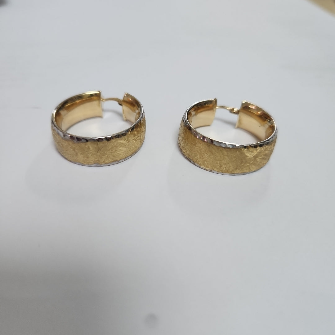 ARRACADAS PAR ORO 14 K 4,50 GRMS (SEMINUEVO)