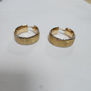 ARRACADAS PAR ORO 14 K 4,50 GRMS (SEMINUEVO)