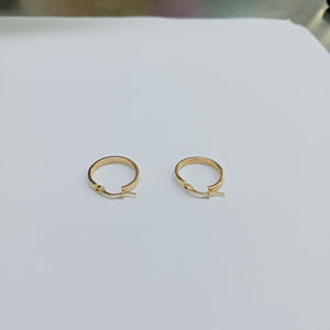 ARRACADAS PAR ORO 14 K 1,30 GRMS (SEMINUEVO)