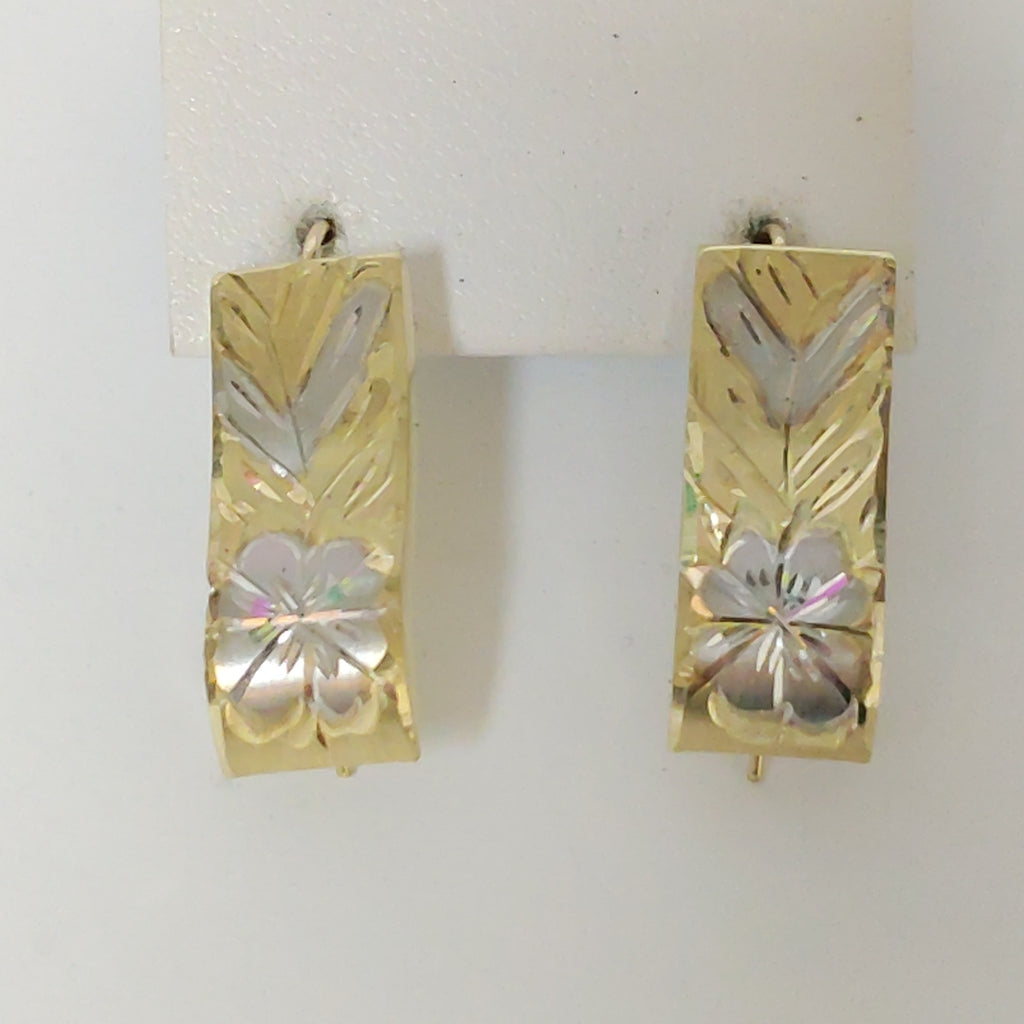 ARETES PAR ORO 10 K 1,30 GRMS (SEMINUEVO)