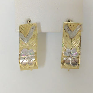 ARETES PAR ORO 10 K 1,30 GRMS (SEMINUEVO)