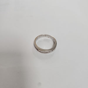 ARGOLLA ORO BLANCO 14 K 3,00 GRMS (SEMINUEVO)