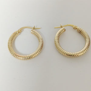 ARRACADAS PAR ORO 10 K 1,60 GRMS (SEMINUEVO)