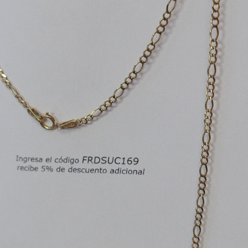 CADENA ORO 10 K 3.7 GRMS (SEMINUEVO)